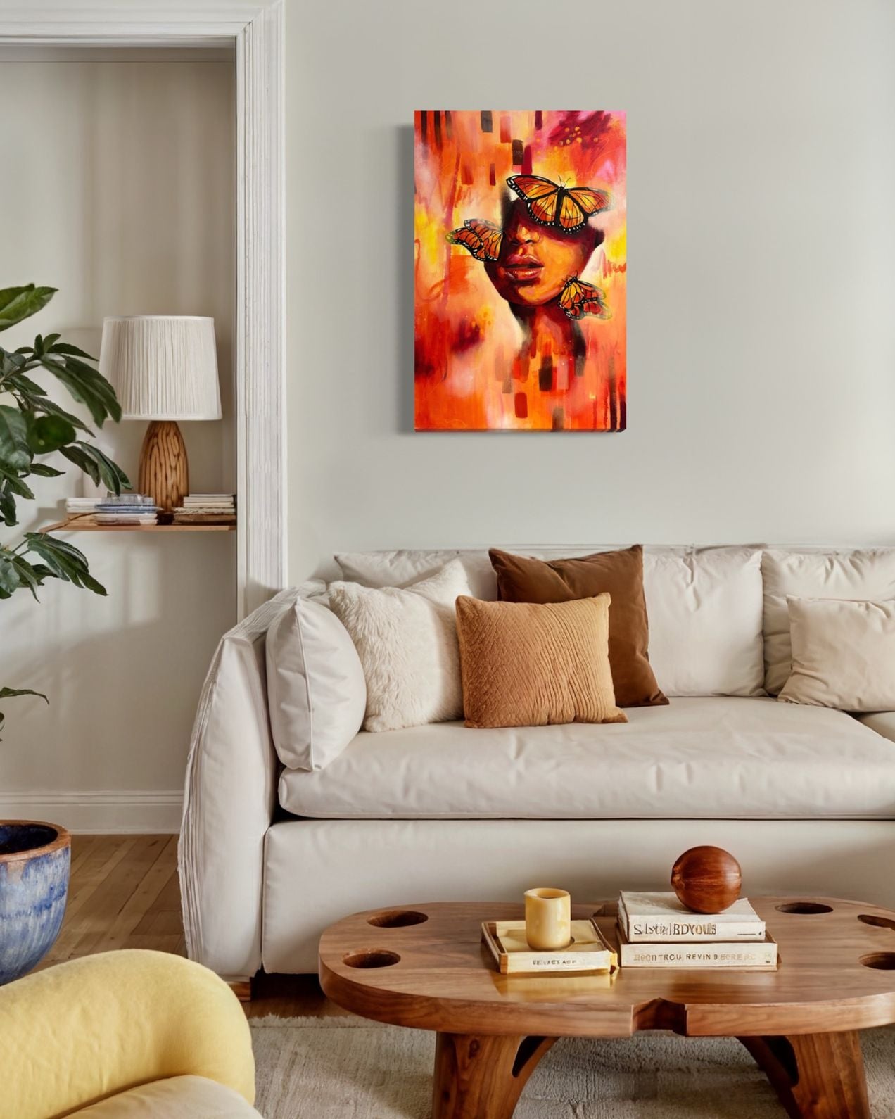 "Soft Breath and Stillness" Original Painting