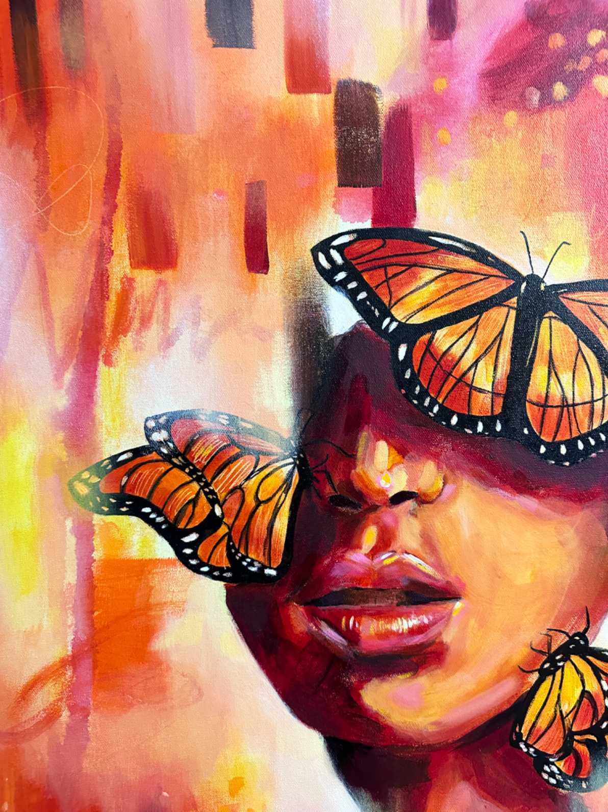"Soft Breath and Stillness" Original Painting